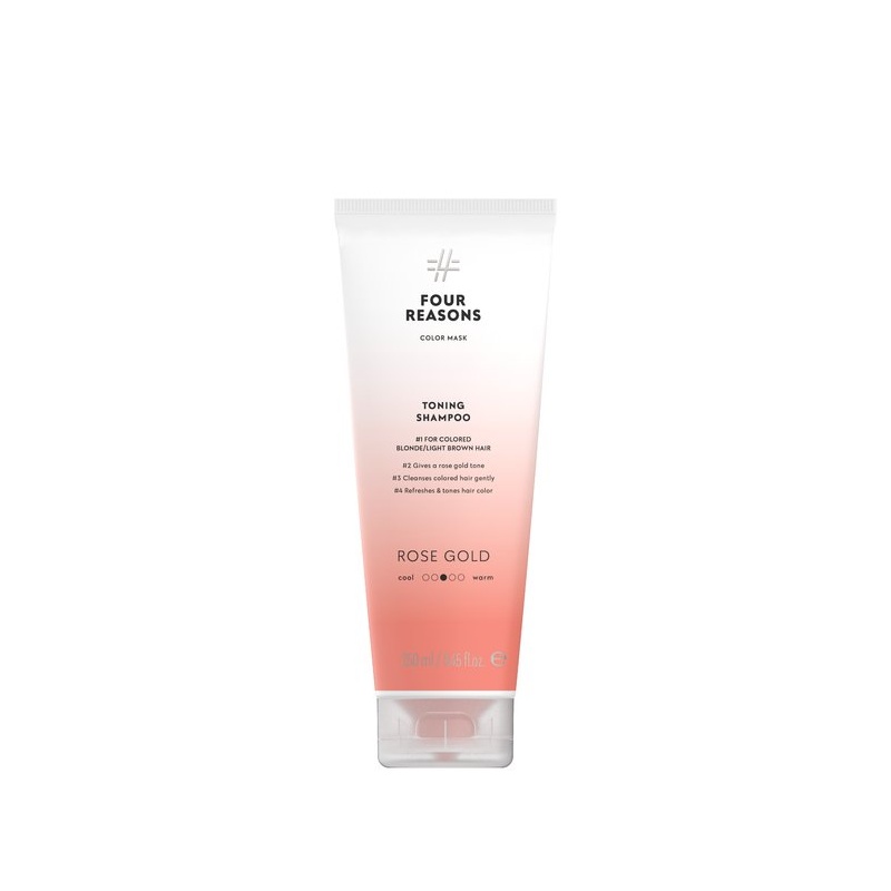 Four Reasons Color Mask Toning Shampoo Rose Gold